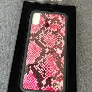 Wildflower phone case xs max